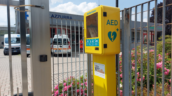 Un nuovo defibrillatore per i cittadini